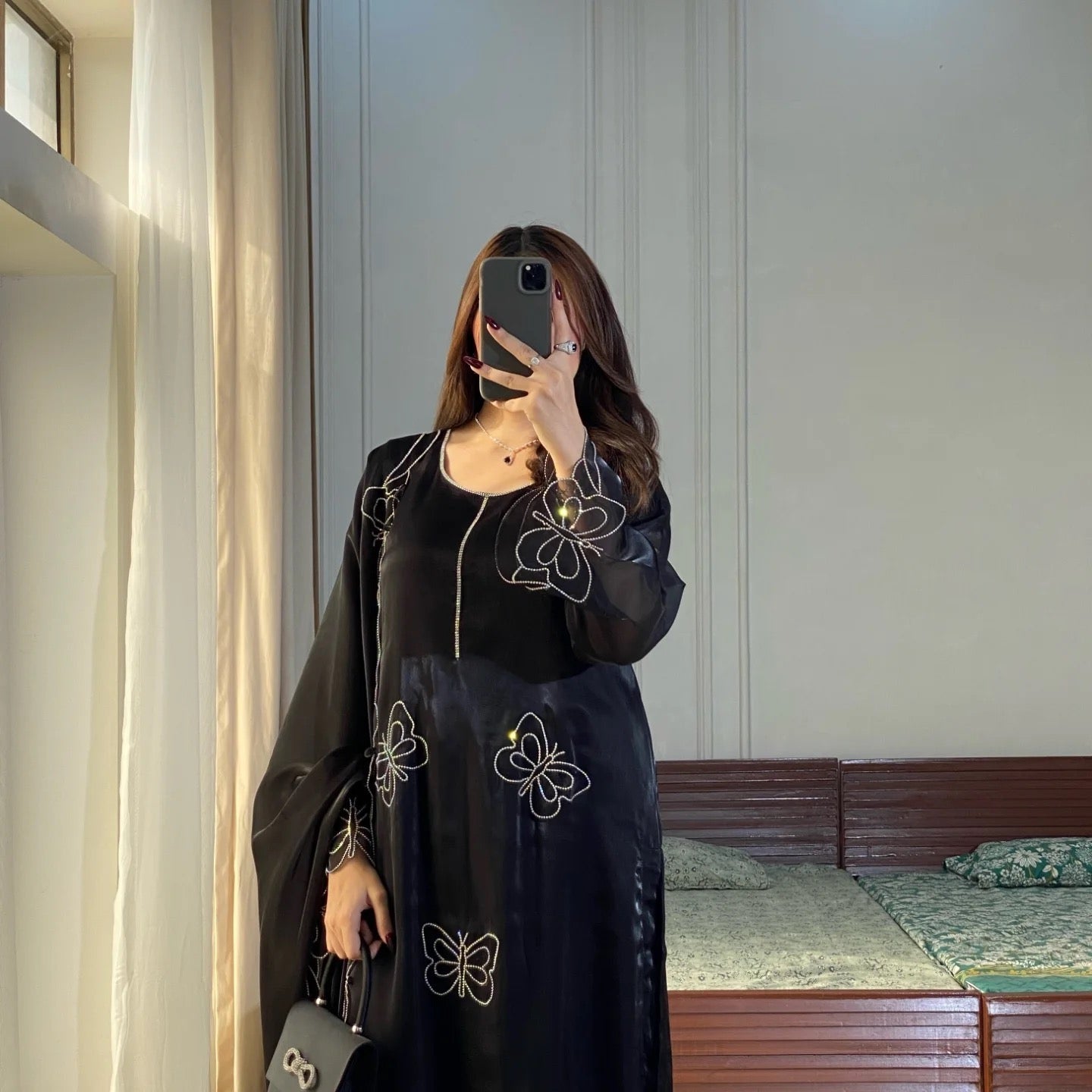 डायमंड वर्क वाला पार्टी वियर डिज़ाइनर सूट सेट