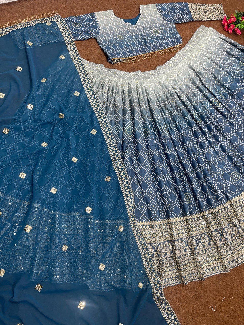 Party Wear Beautiful Lehenga Choli With Fancy Dupatta