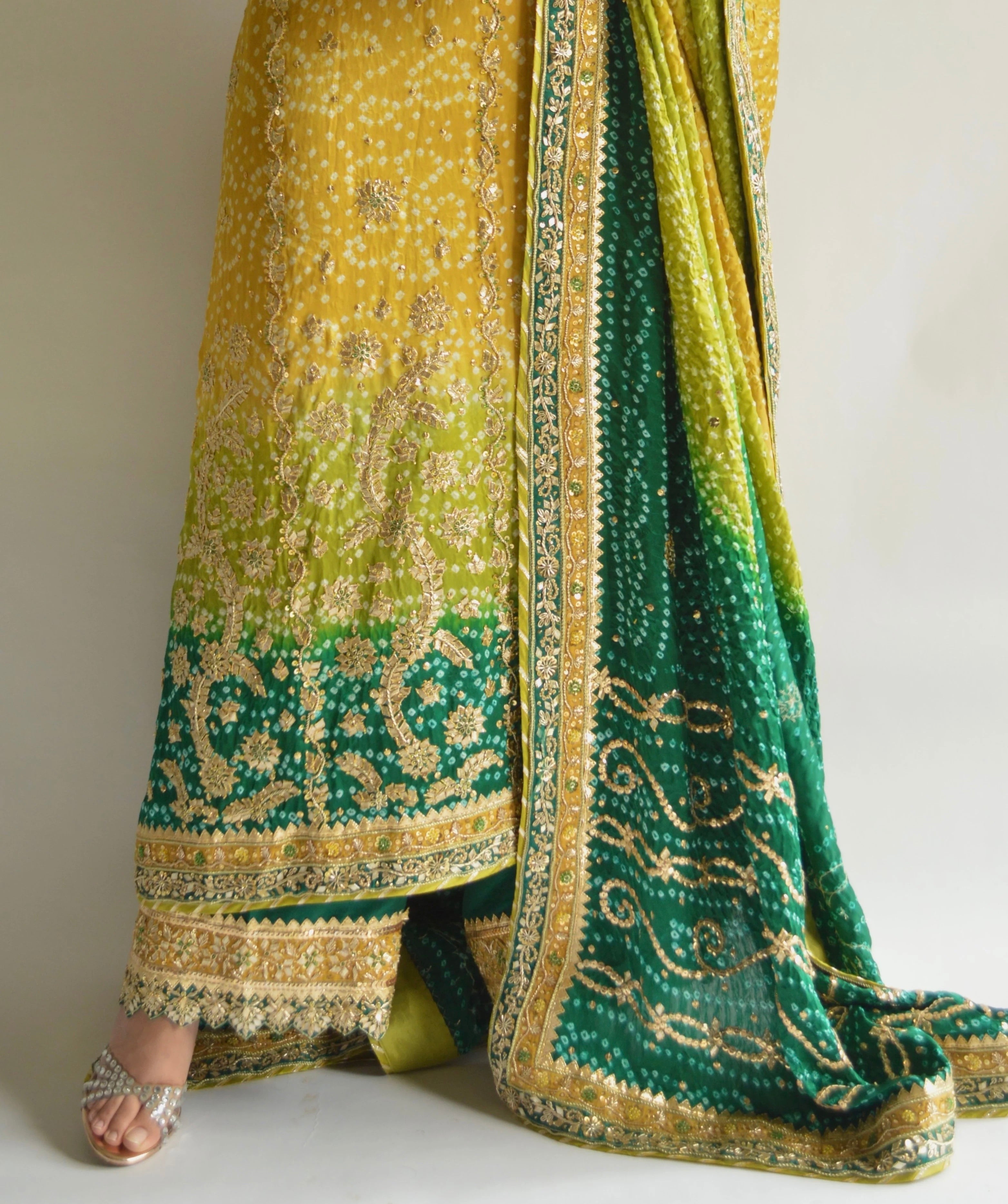 Beautiful Top - Plazzo & Dupatta With Fancy Digital Print And Embroidery Work