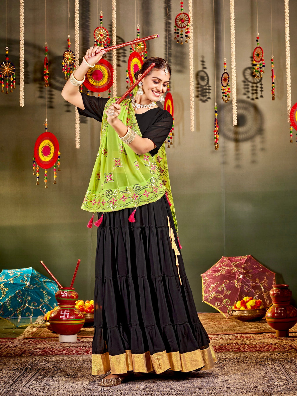 Designer Navratri Special Lehenga Choli And Dupatta
