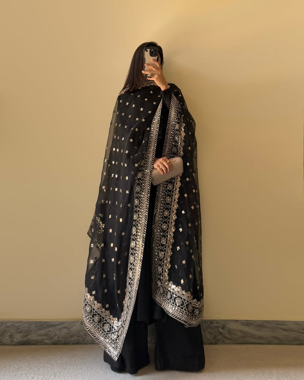 Designer Party Wear Gown And Pent With Beautiful Dupatta