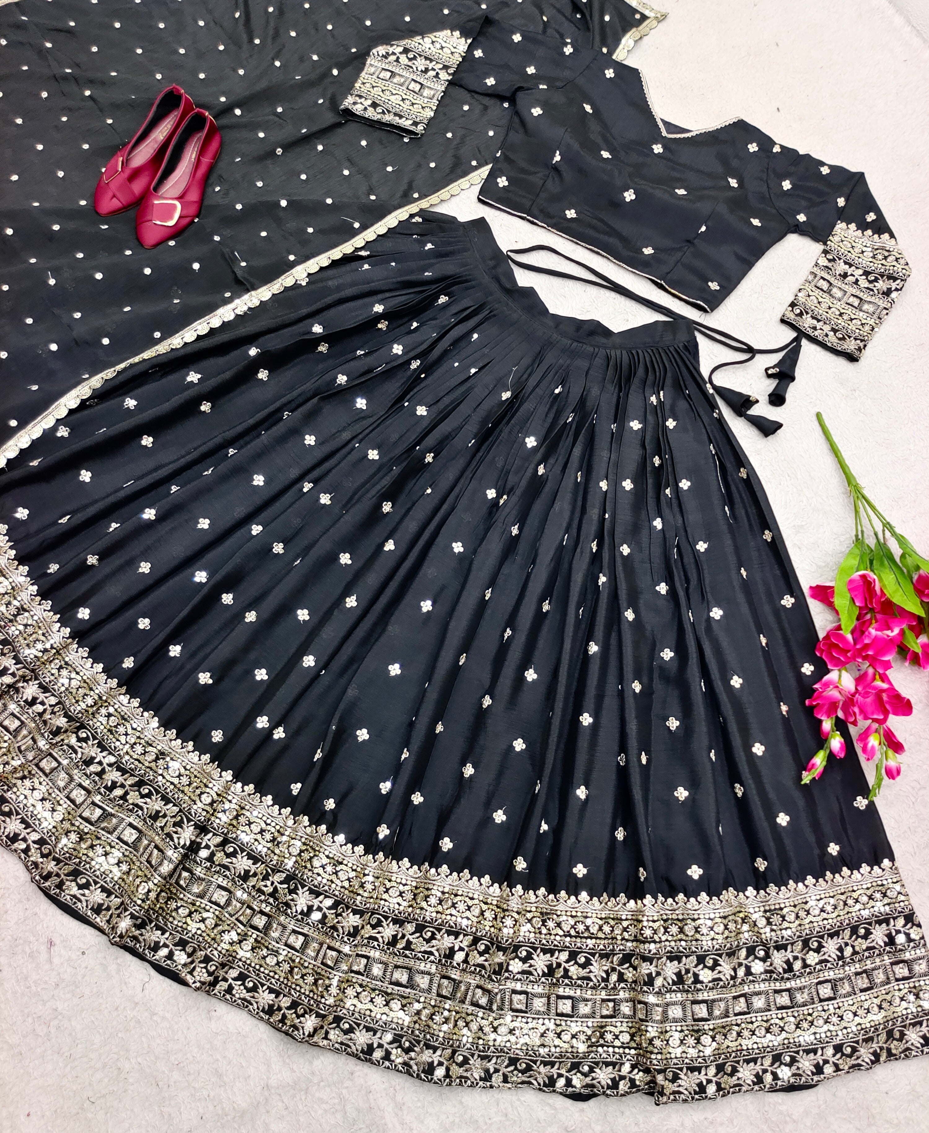 Beautiful Party Wear Lehenga Choli With Dupatta