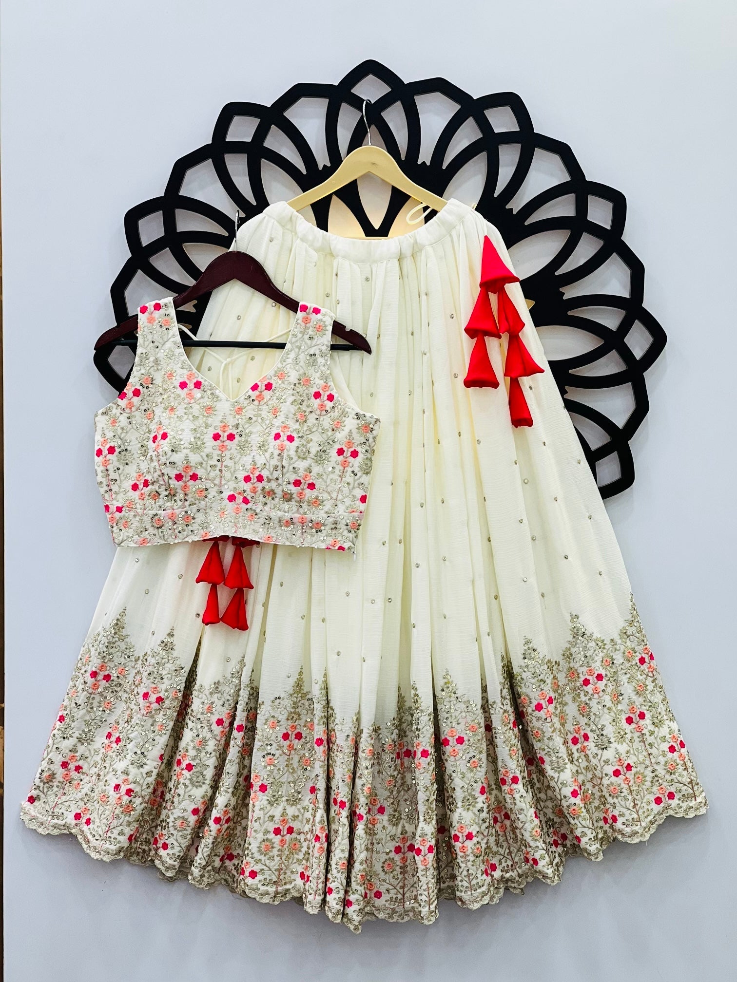 Beautiful Lehenga Choli With Full Heavy Embroidery Sequence Work