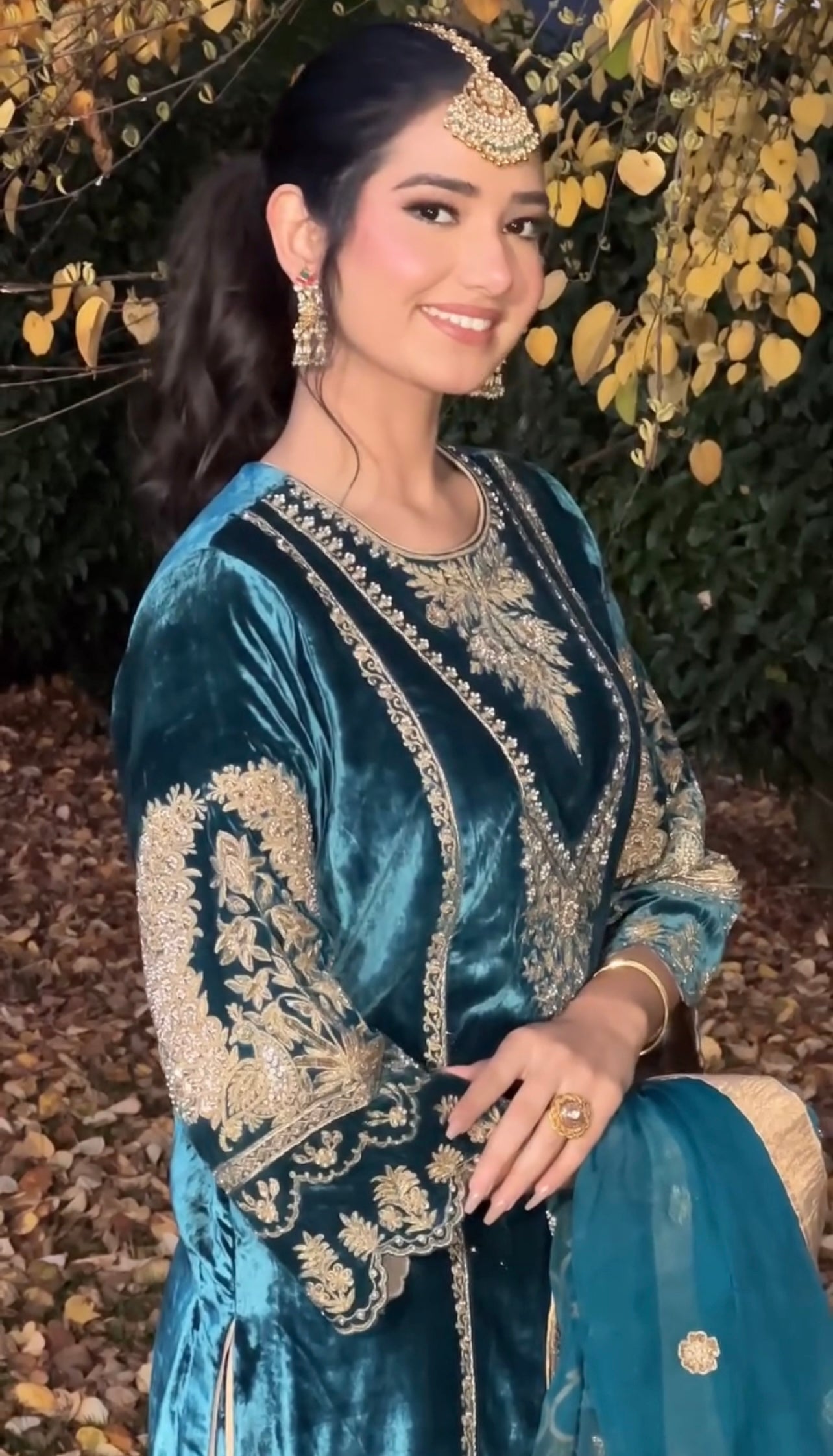 Designer Party Wear Look Top-Dupatta and Fully Stitched Bottom
