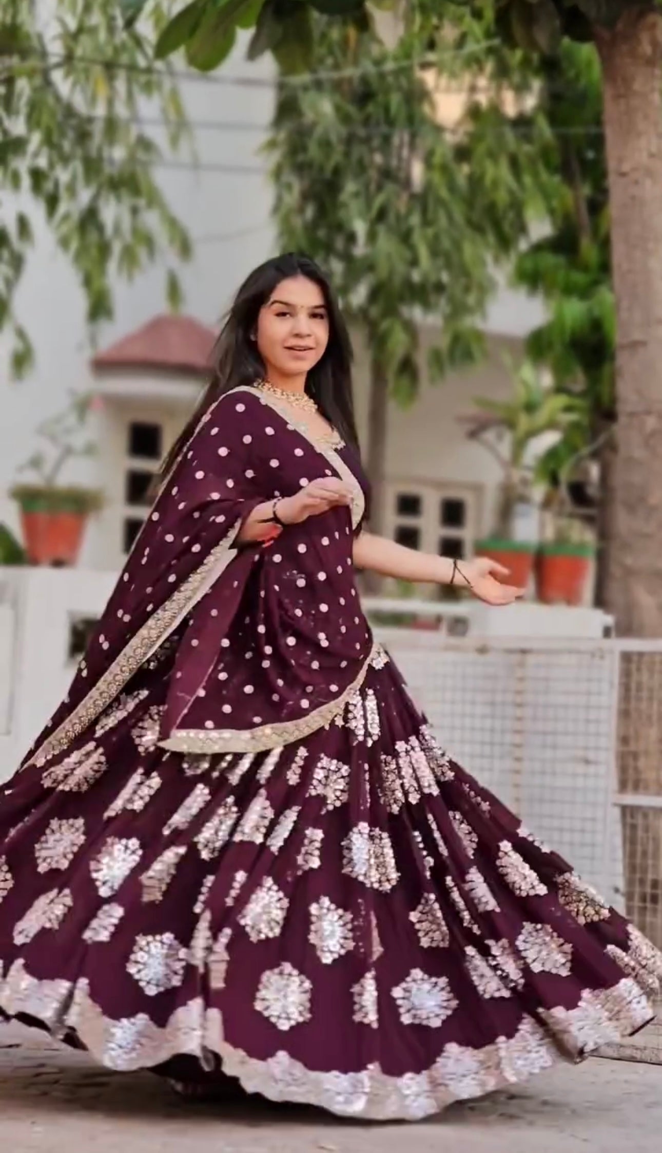 Designer Lehenga-Choli With Embroidery Work
