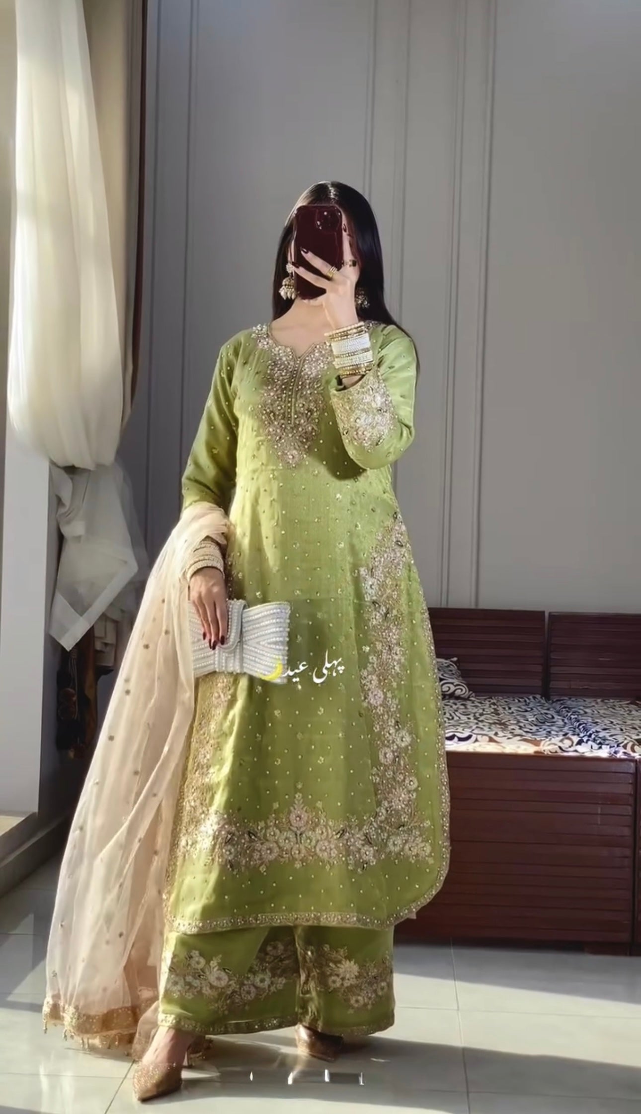 Designer Party Wear Look Silk Top Plazzo & Dupatta Set