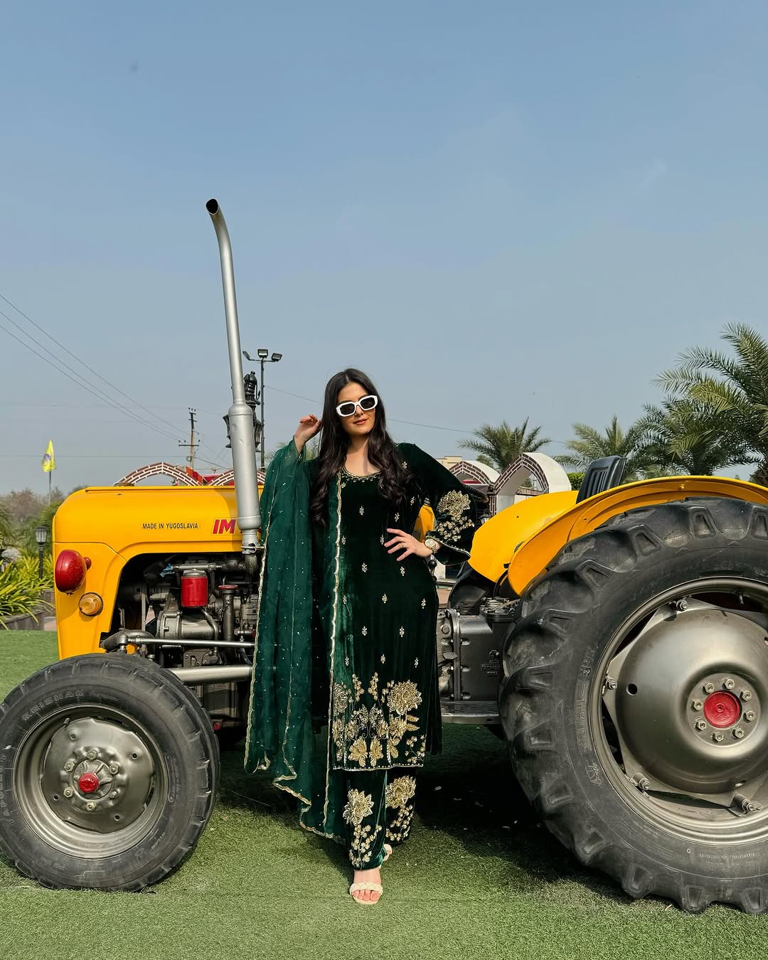 Beautiful Party Wear Suit Set With Embroidery Coding Sequence Work