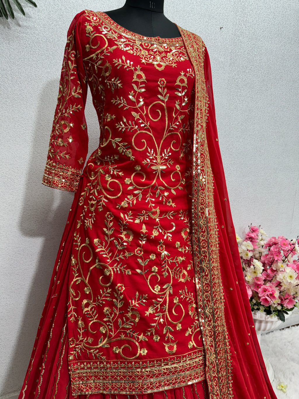 Beautiful Party Wear Top Lehenga And Fancy Dupatta