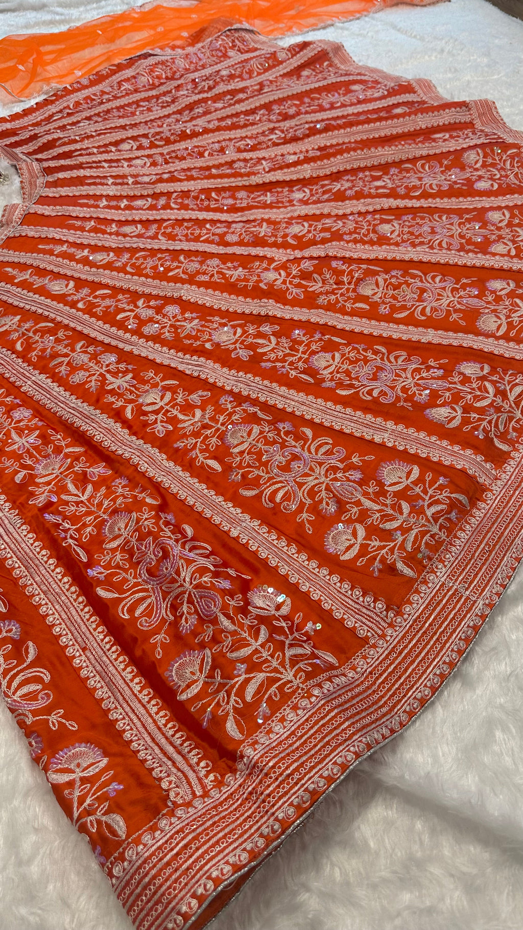 Designer Beautiful Lehenga Choli With Sequence & Thread Work