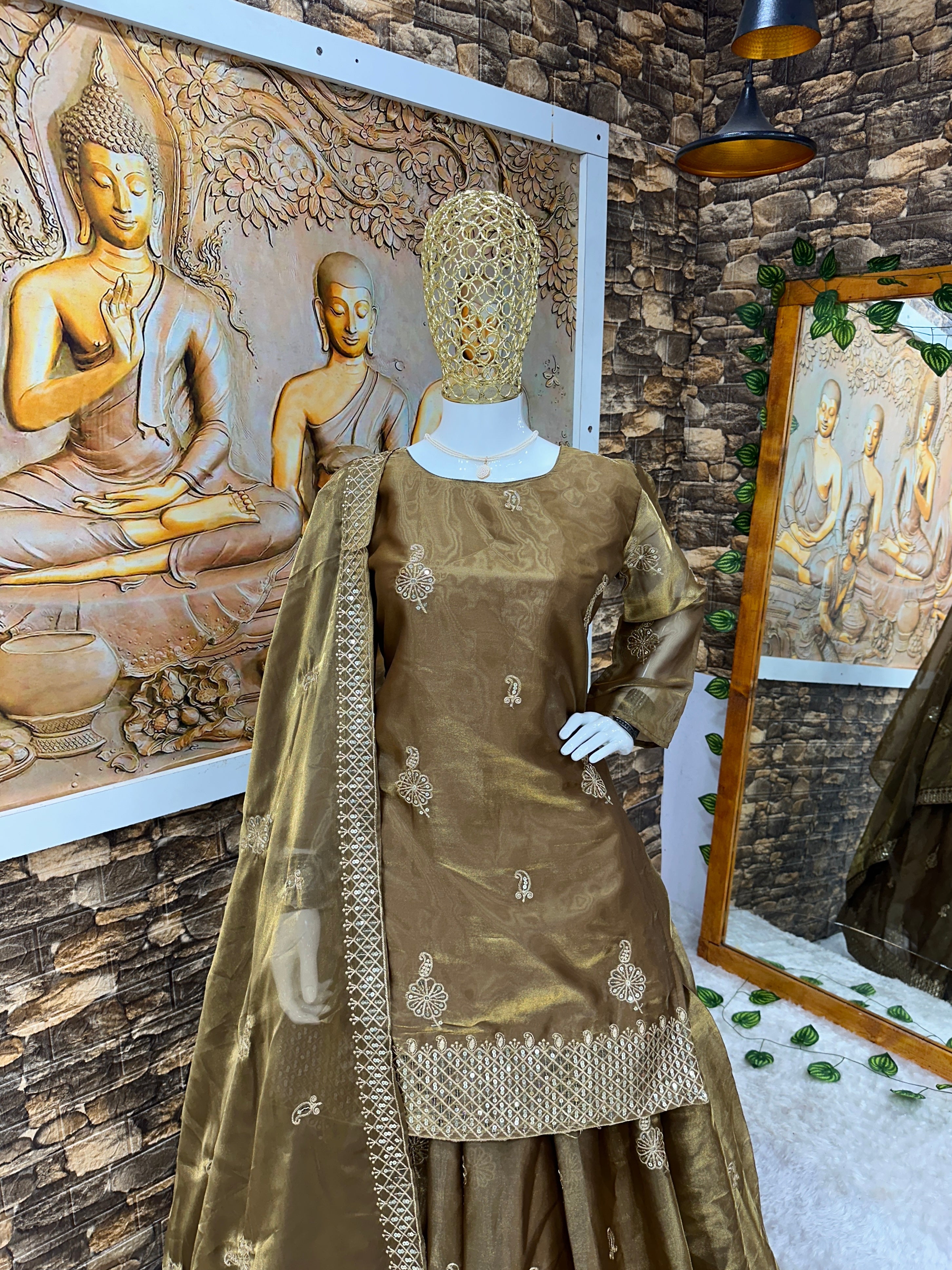 Party Wear Designer Top Lehenga And Beautiful Dupatta