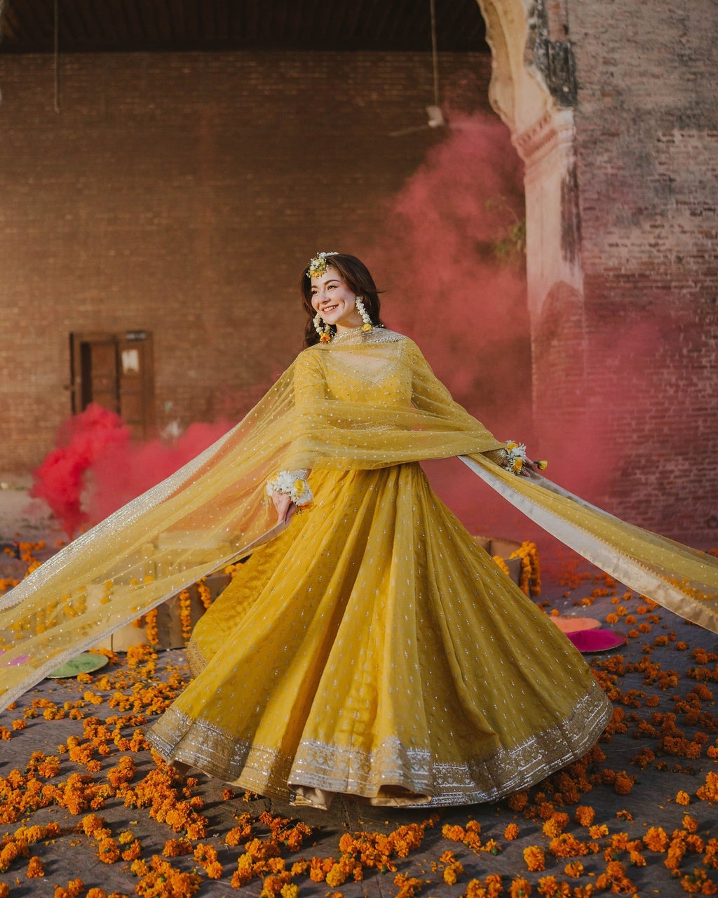 Beautiful Gown, Dupatta & Bottom With Embroidery Sequence Work