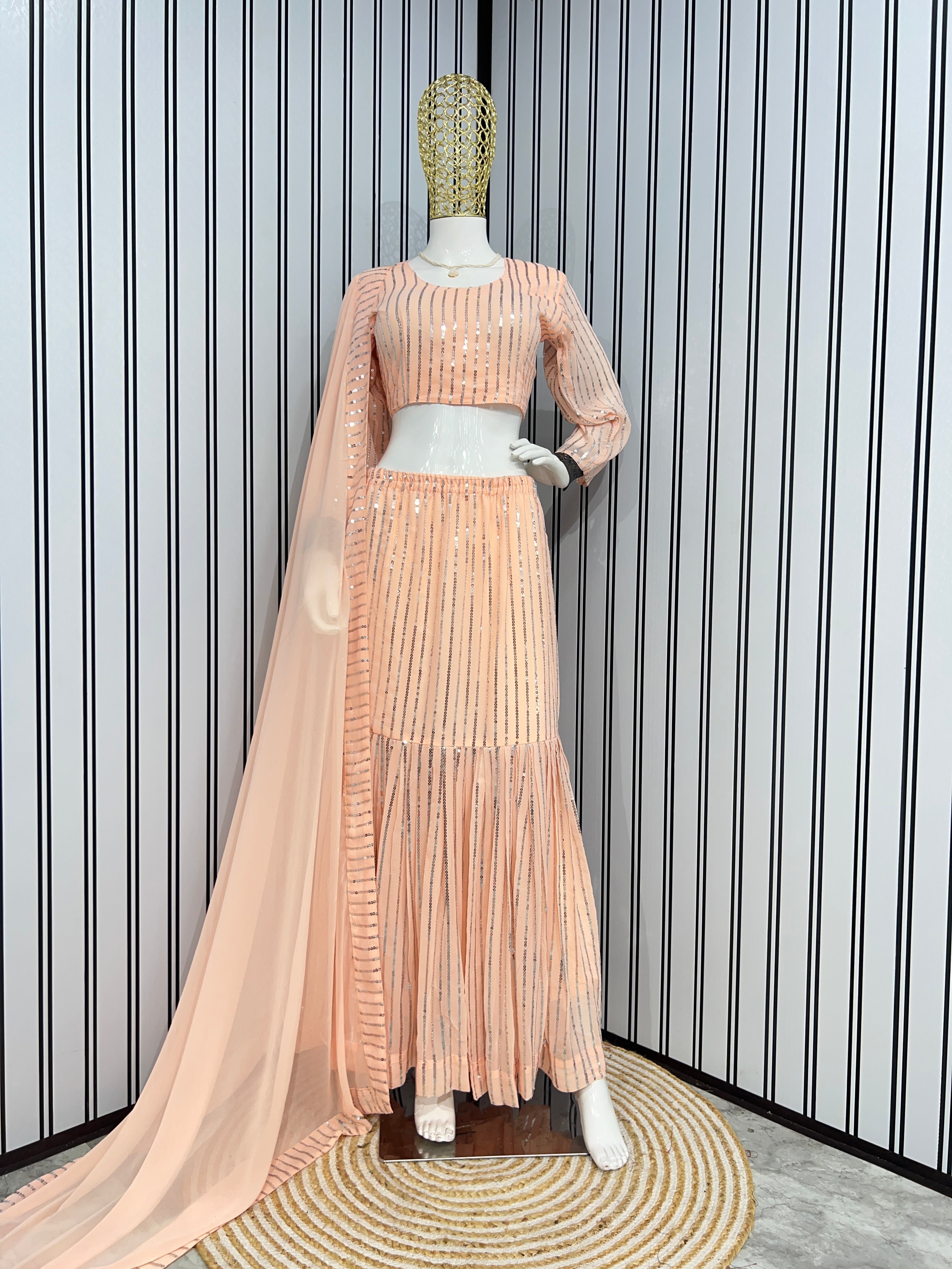 Party Wear Beautiful Fancy Lehenga Choli And Dupatta