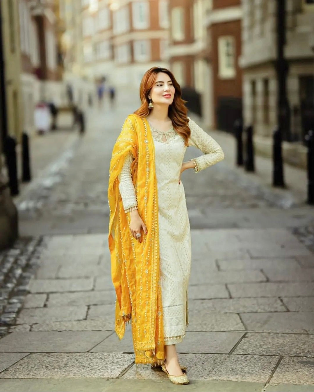 Party Wear Look Top Bottom & Dupatta Set