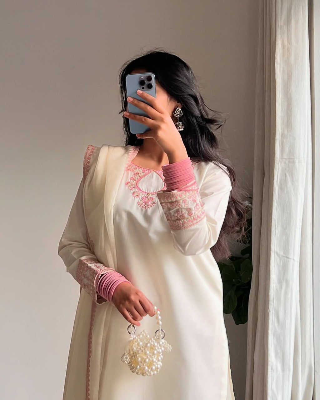 डिज़ाइनर पार्टी वियर लुक टॉप विद बॉटम और दुपट्टा