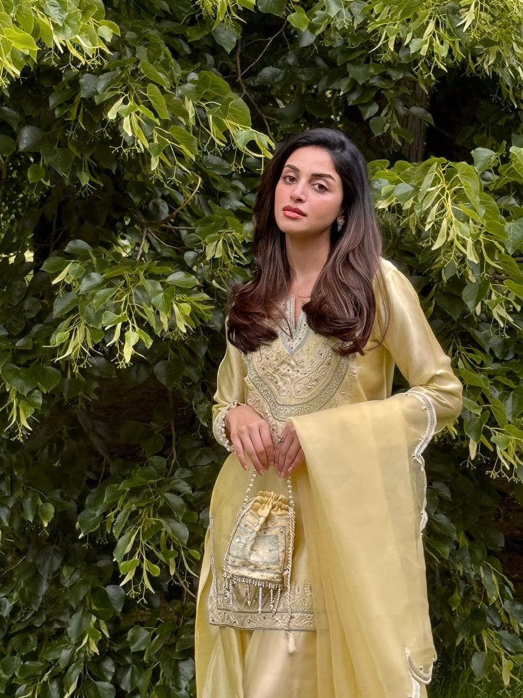 डिज़ाइनर पार्टी वियर लुक टॉप-बॉटम और दुपट्टा