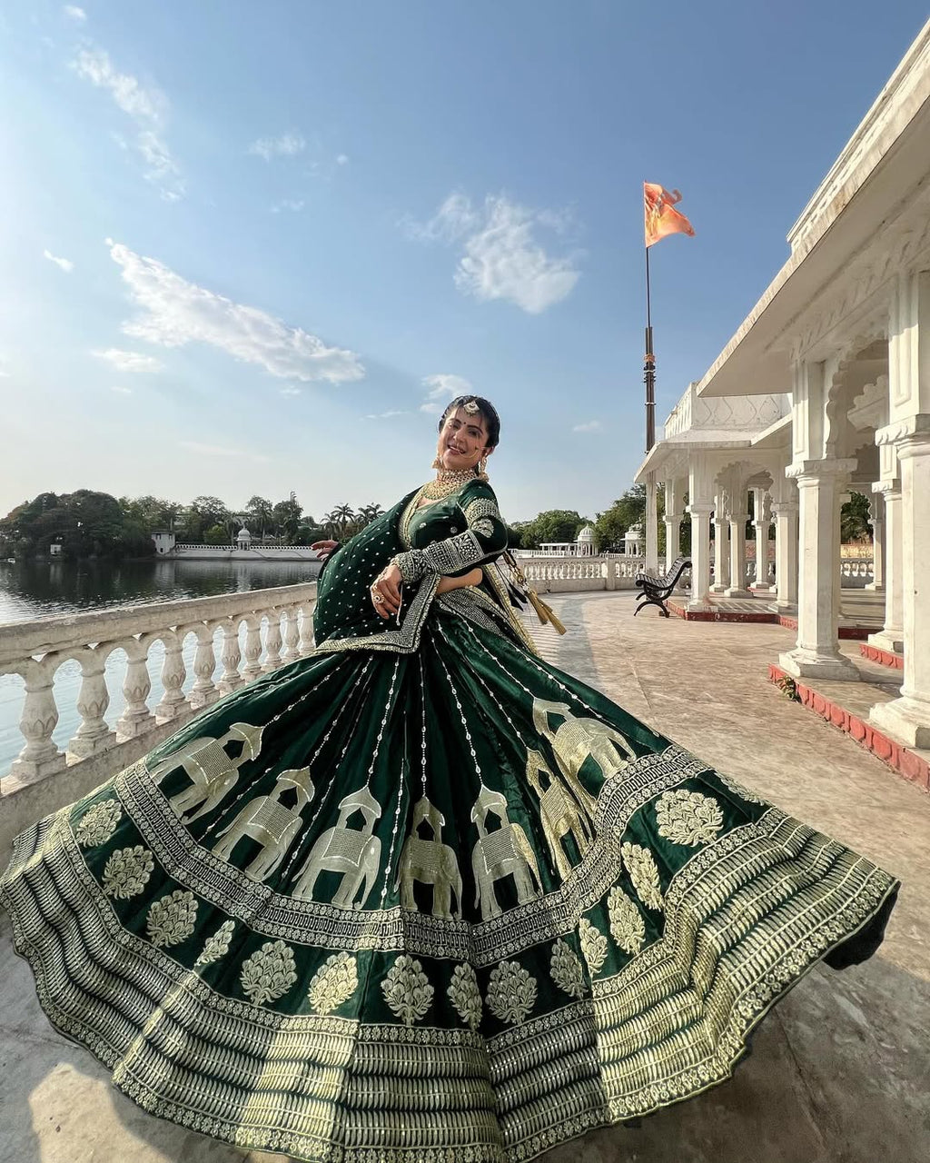 Designer Lehenga Choli With Embroidery Sequence Work