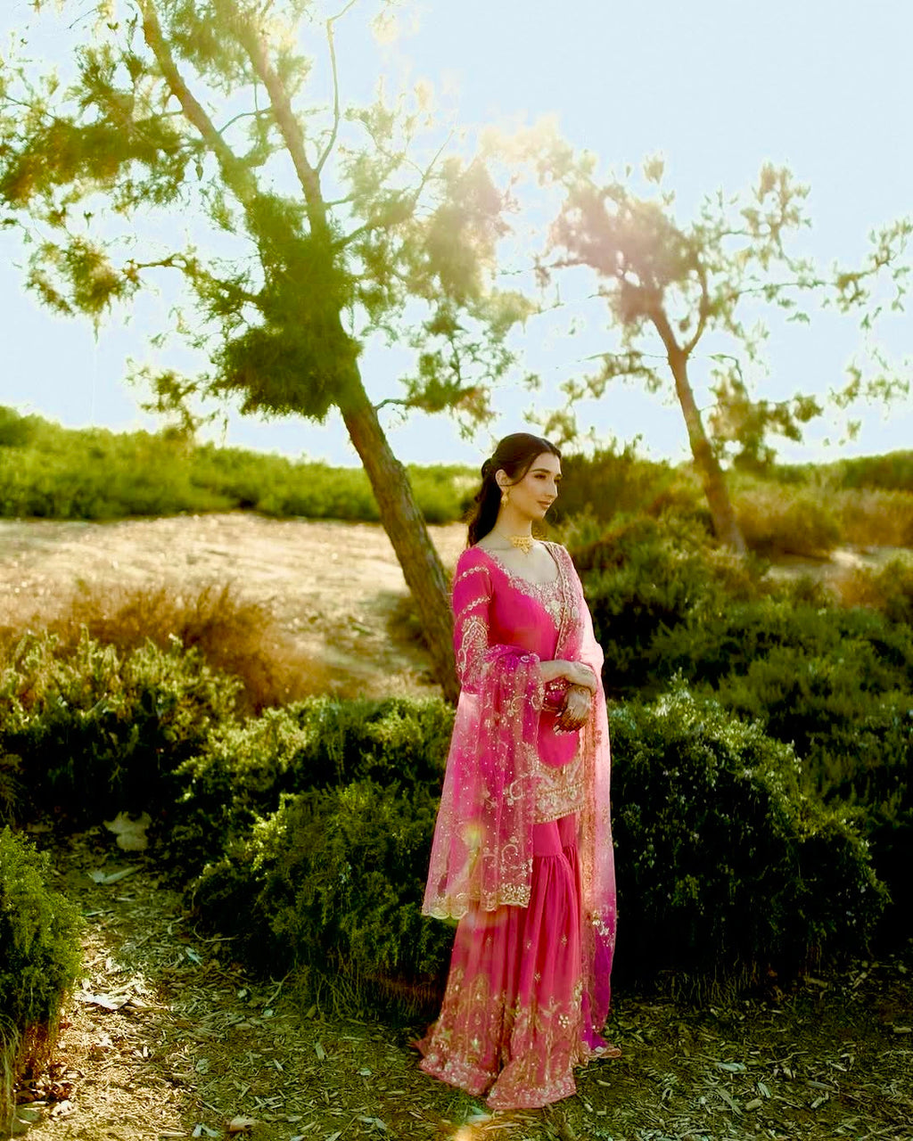 Designer Party Wear Look Top-Plazzo And Dupatta With Heavy Embroidery Work