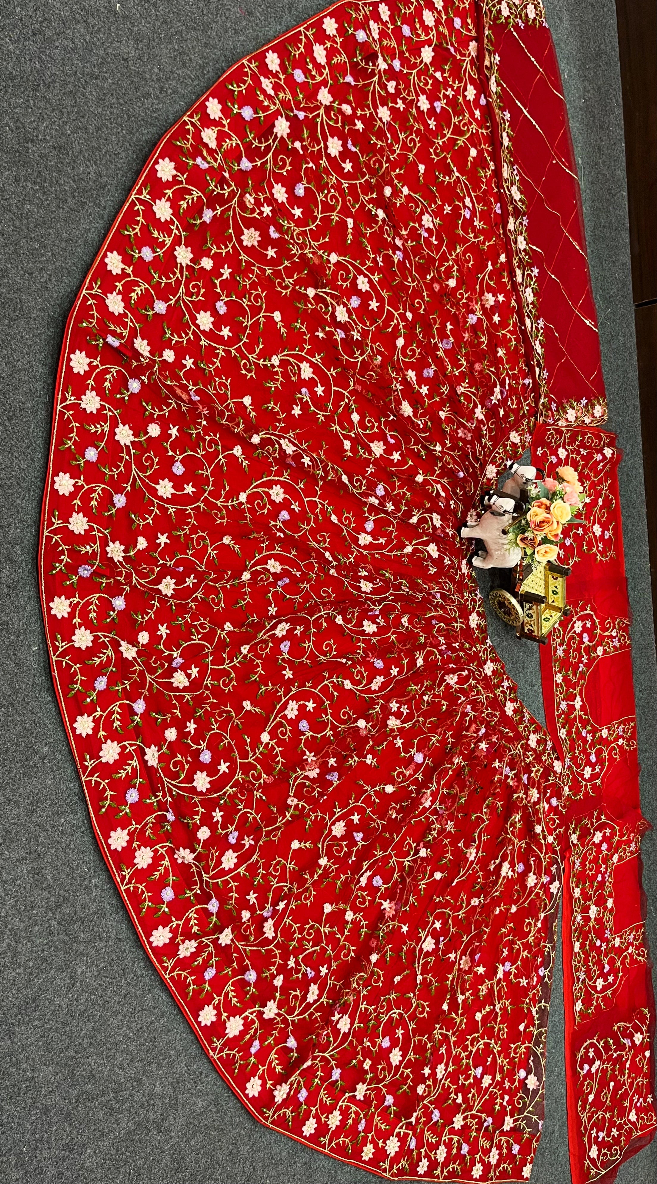 Trending Lehenga Choli & Dupatta With Sequins Embroidery Work