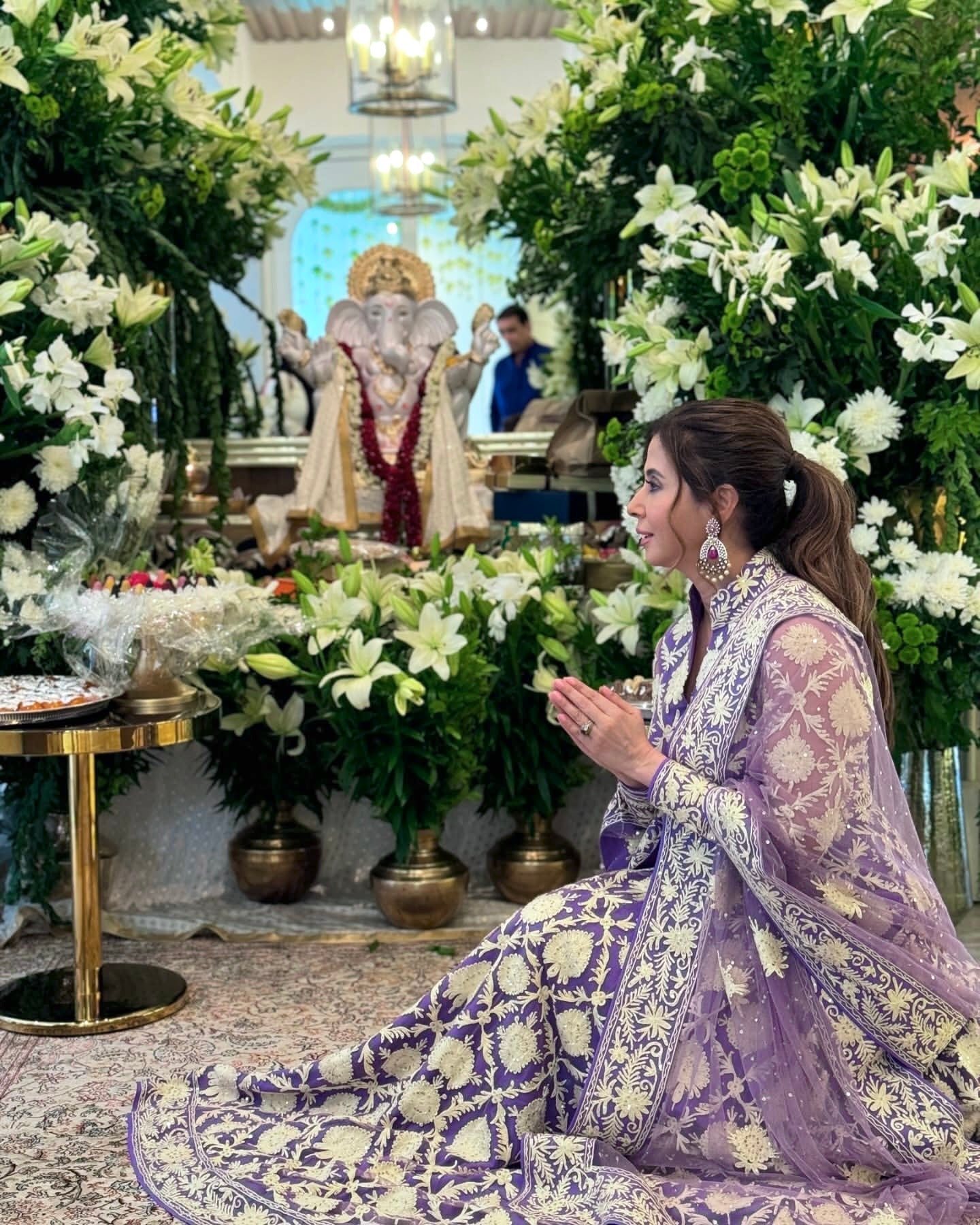 Party Wear Designer Anarkali Gown And Fancy Dupatta