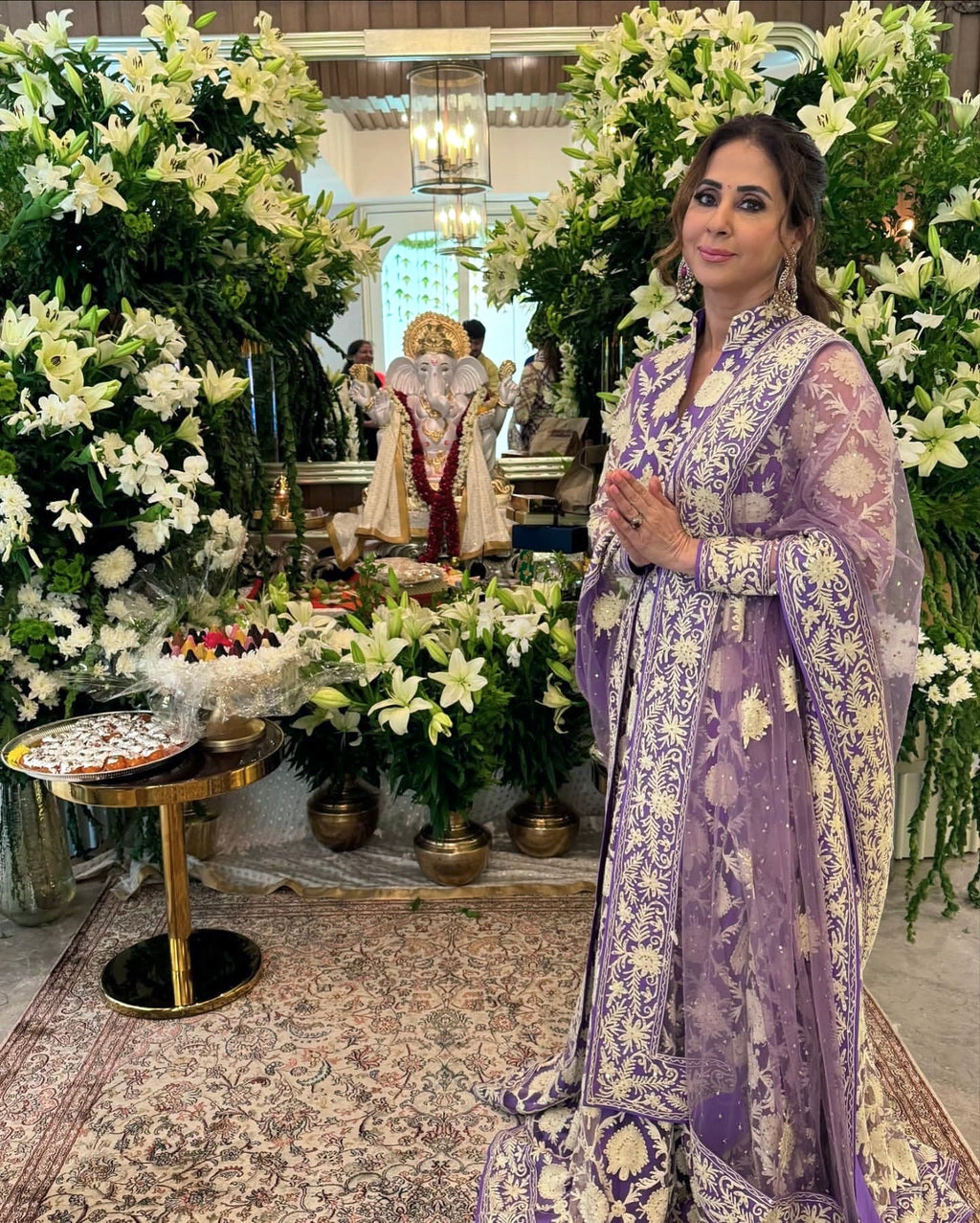 Party Wear Designer Anarkali Gown And Fancy Dupatta