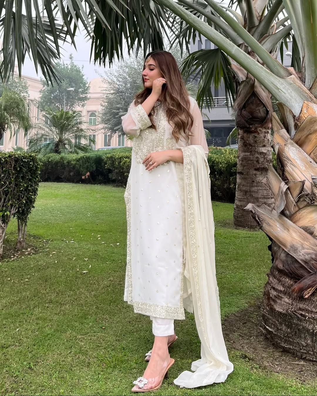 Designer Party Wear Look Fancy Top-Dupatta and Fully Stitched Sharara