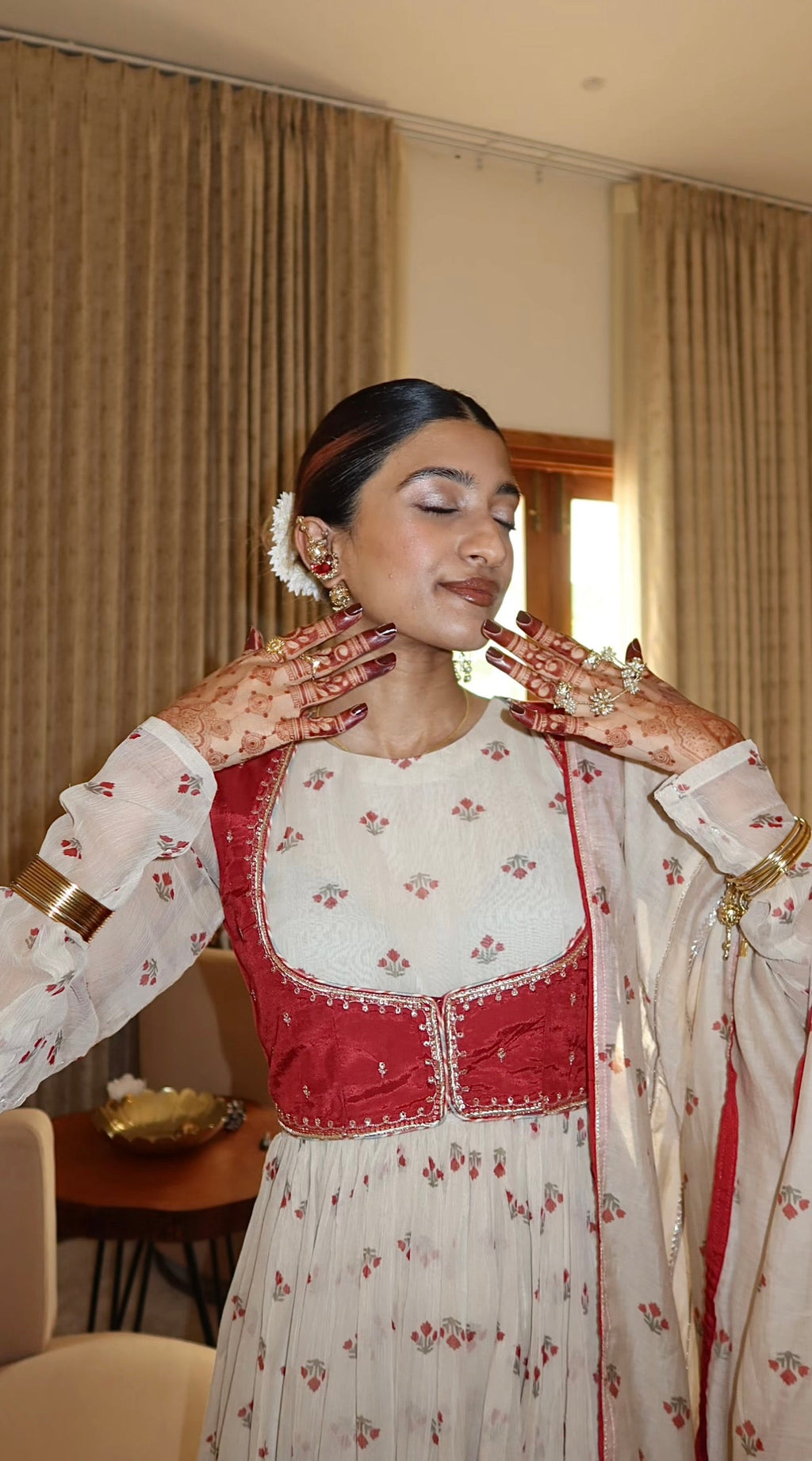 Designer Party Wear Look Gown, Koti And Dupatta