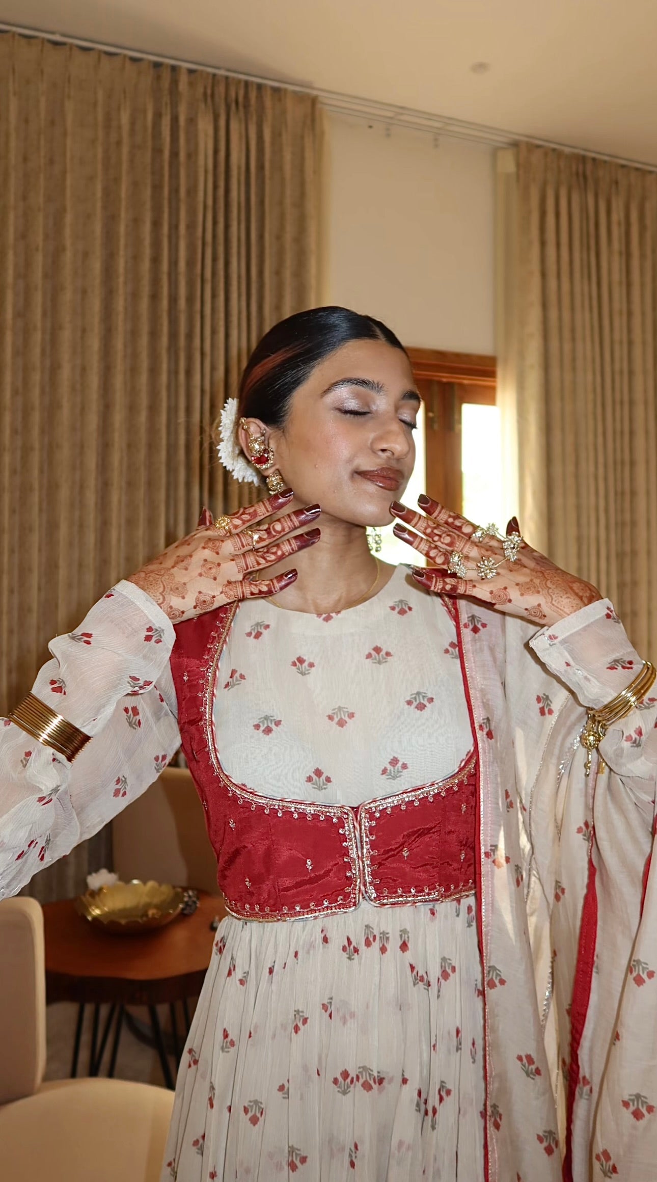 Designer Party Wear Look Gown, Koti And Dupatta