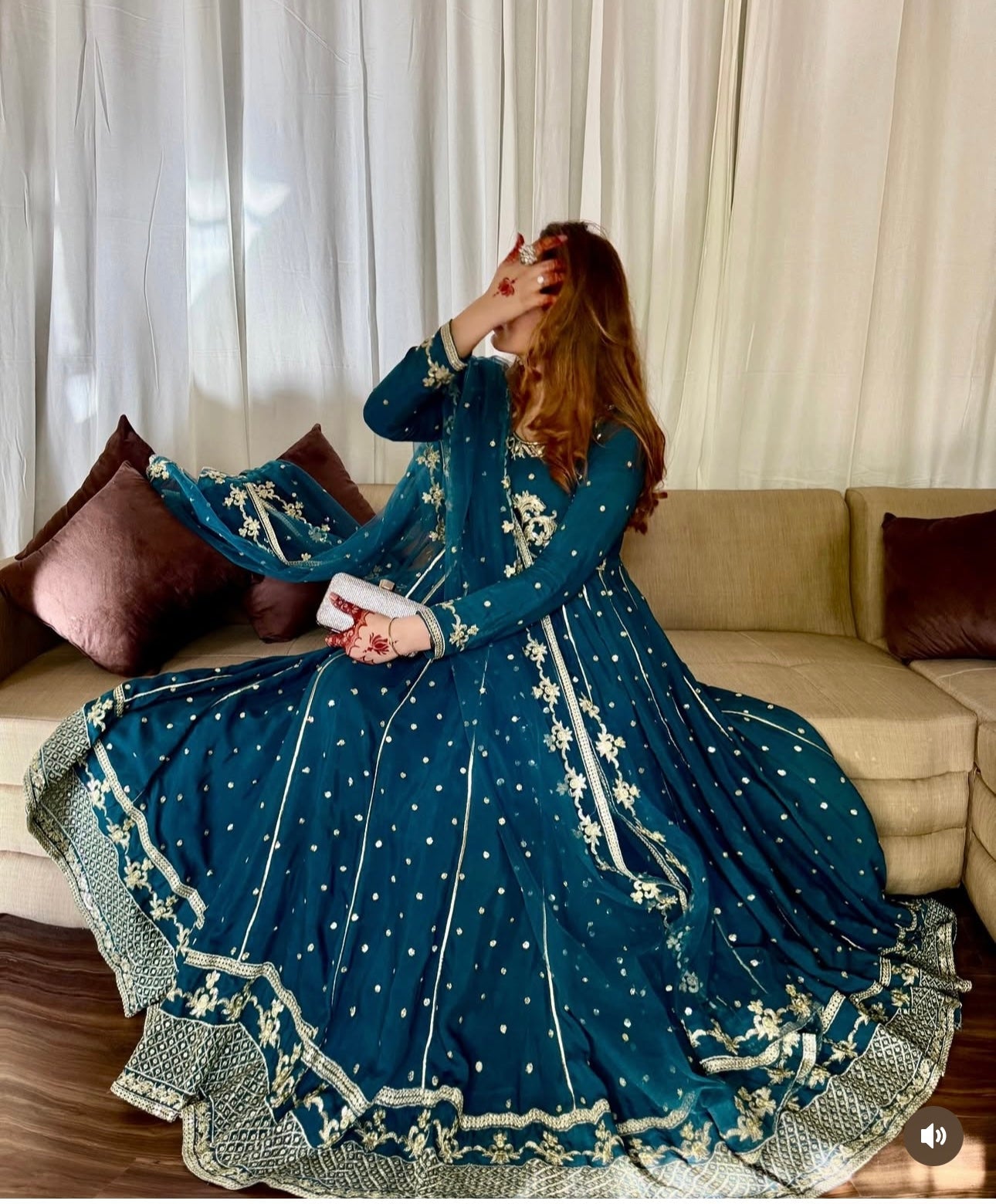 Designer Party Wear Look Gown -Pent And Dupatta Set