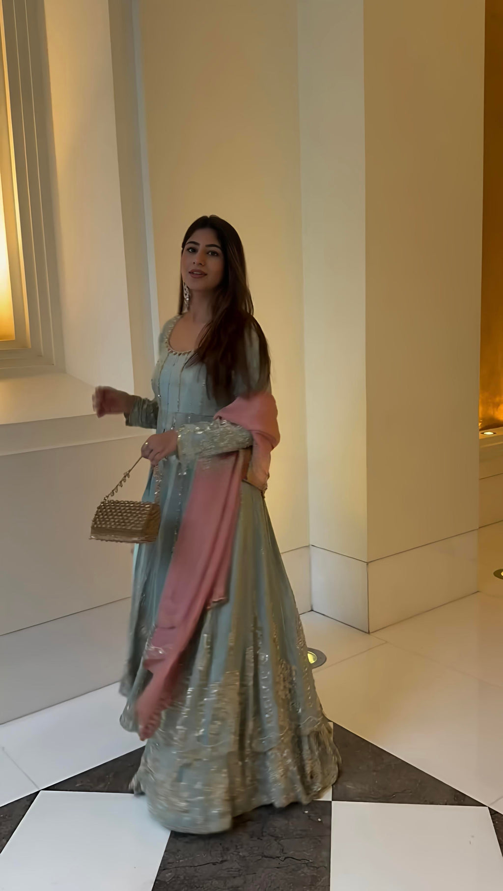 Beautiful Party Wear Top Bottom And Dupatta