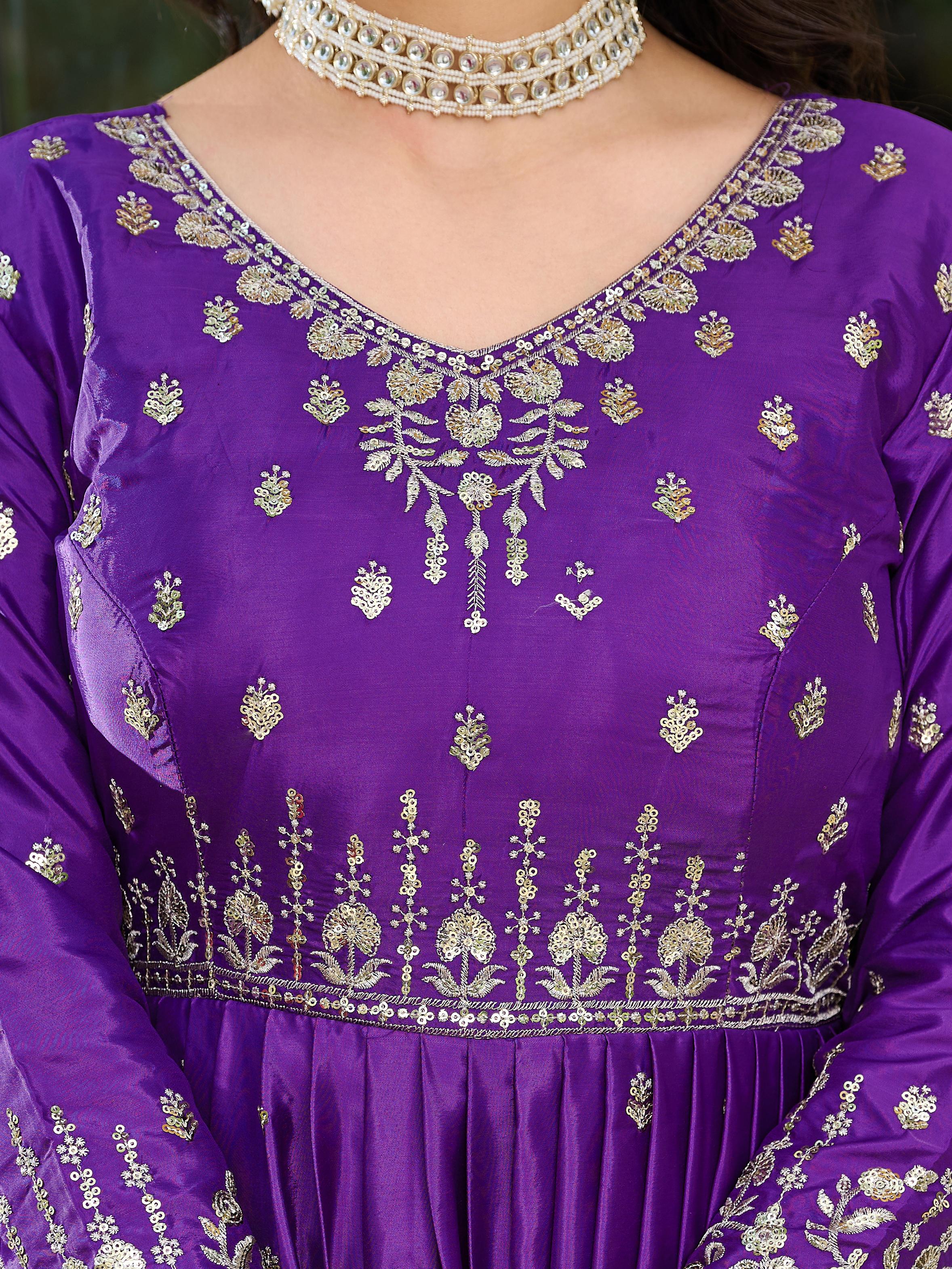 Beautiful Party Wear Gown Pent And Dupatta
