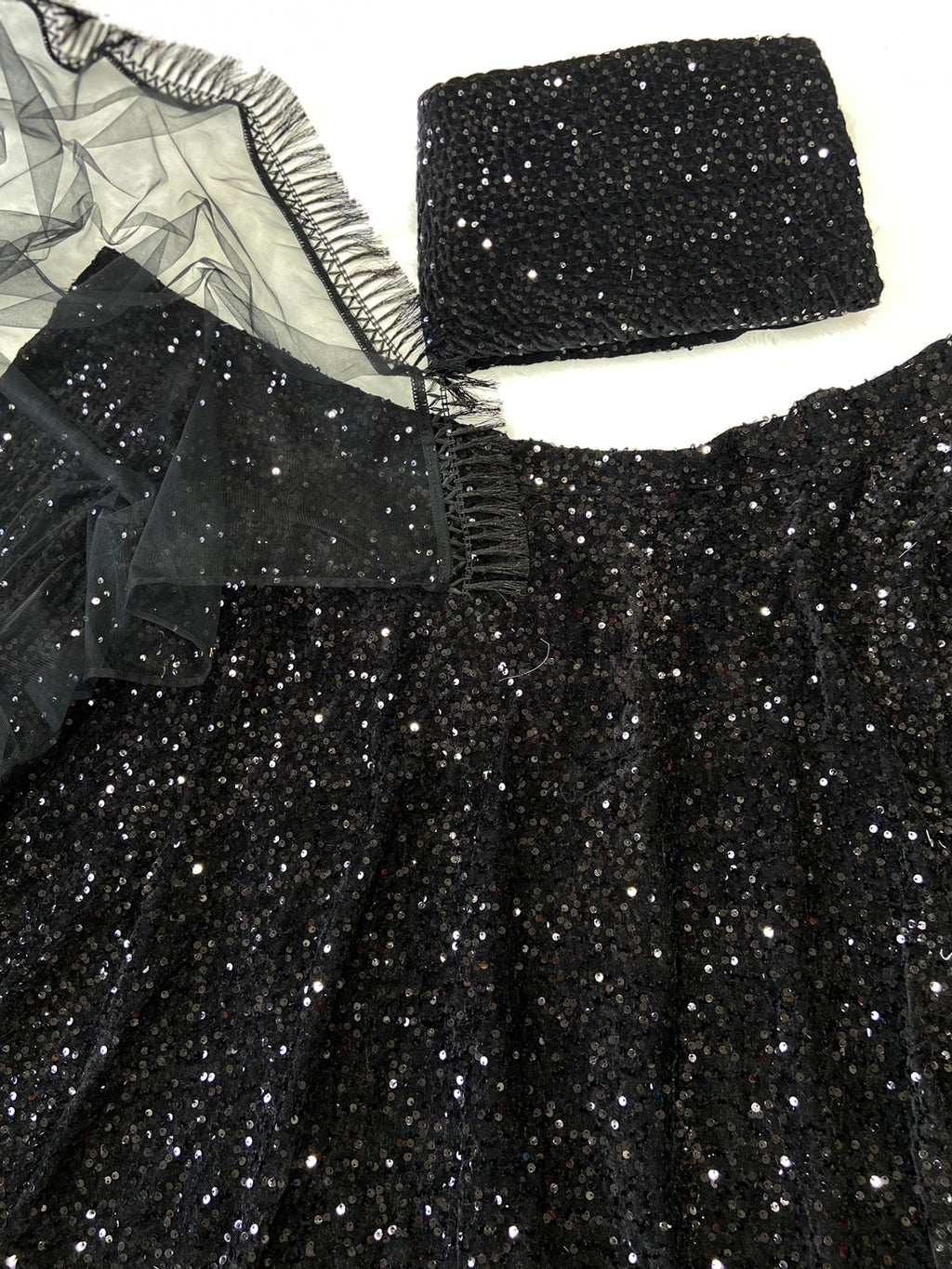 Designer Lehenga Choli With Heavy Sequence Work