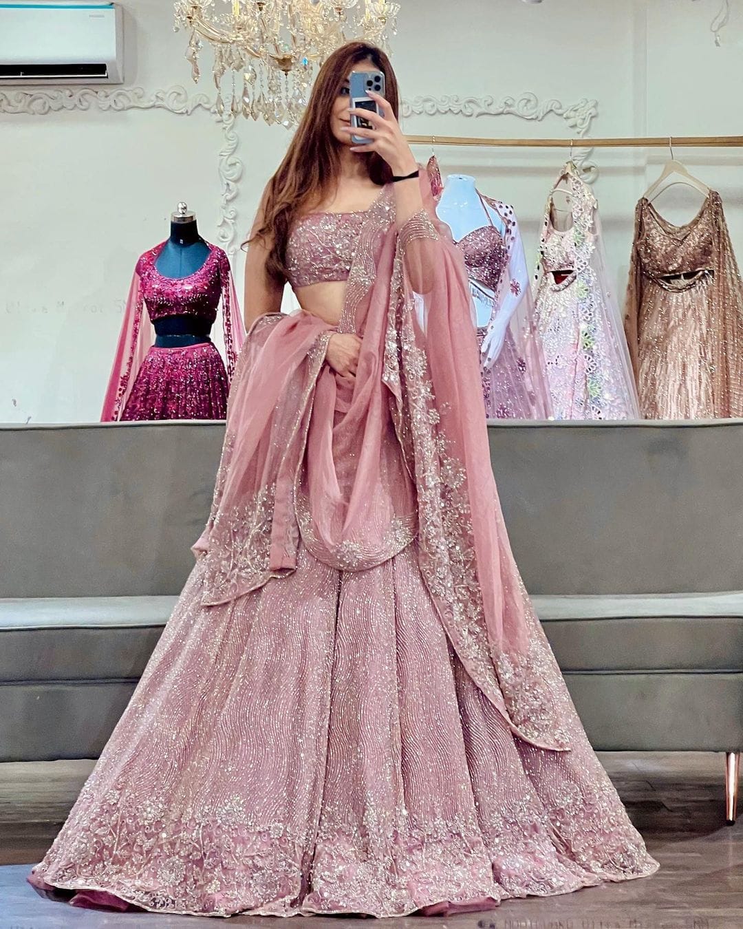 Designer Party Wear Lehenga Choli With Beautiful Dupatta