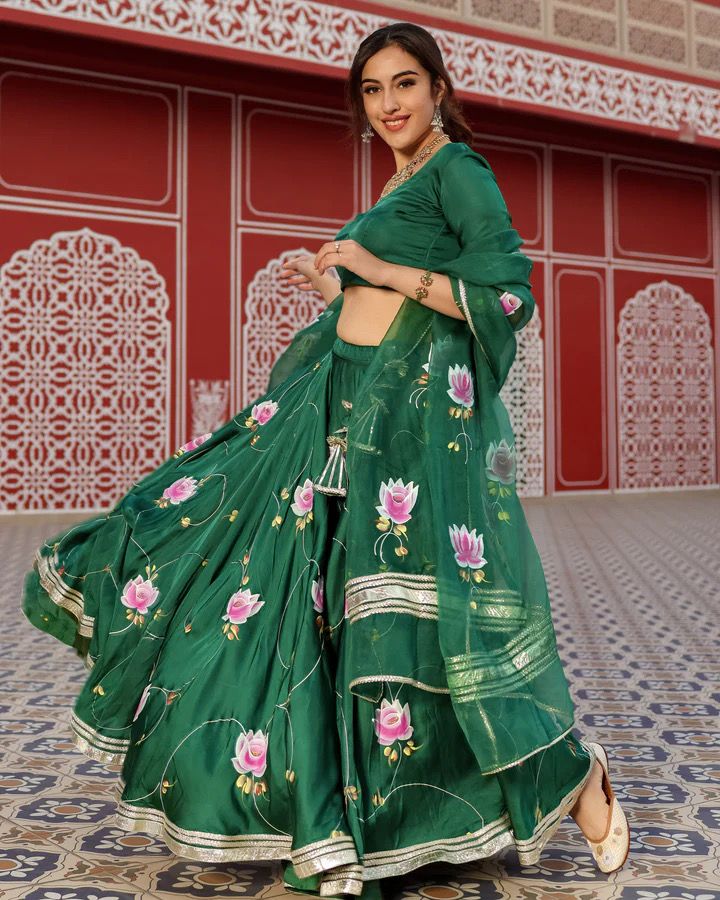 Designer Lehenga Choli With Beautiful Digital Print