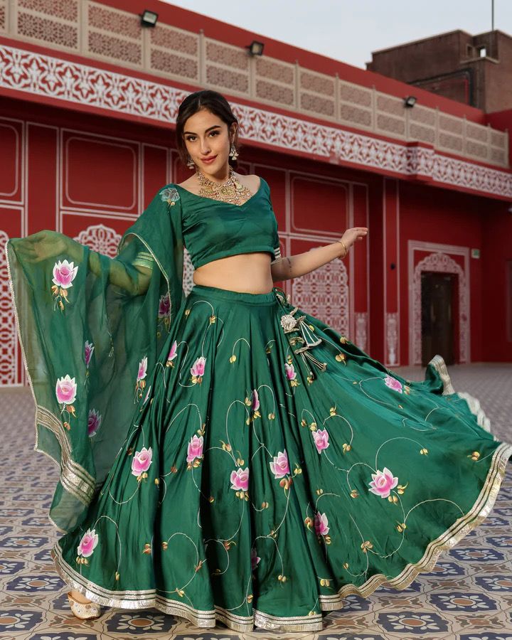 Designer Lehenga Choli With Beautiful Digital Print