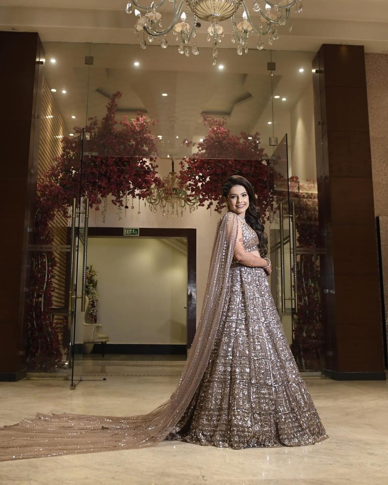Designer Party Wear Lehenga Choli With Beautiful Multi Sequence Work
