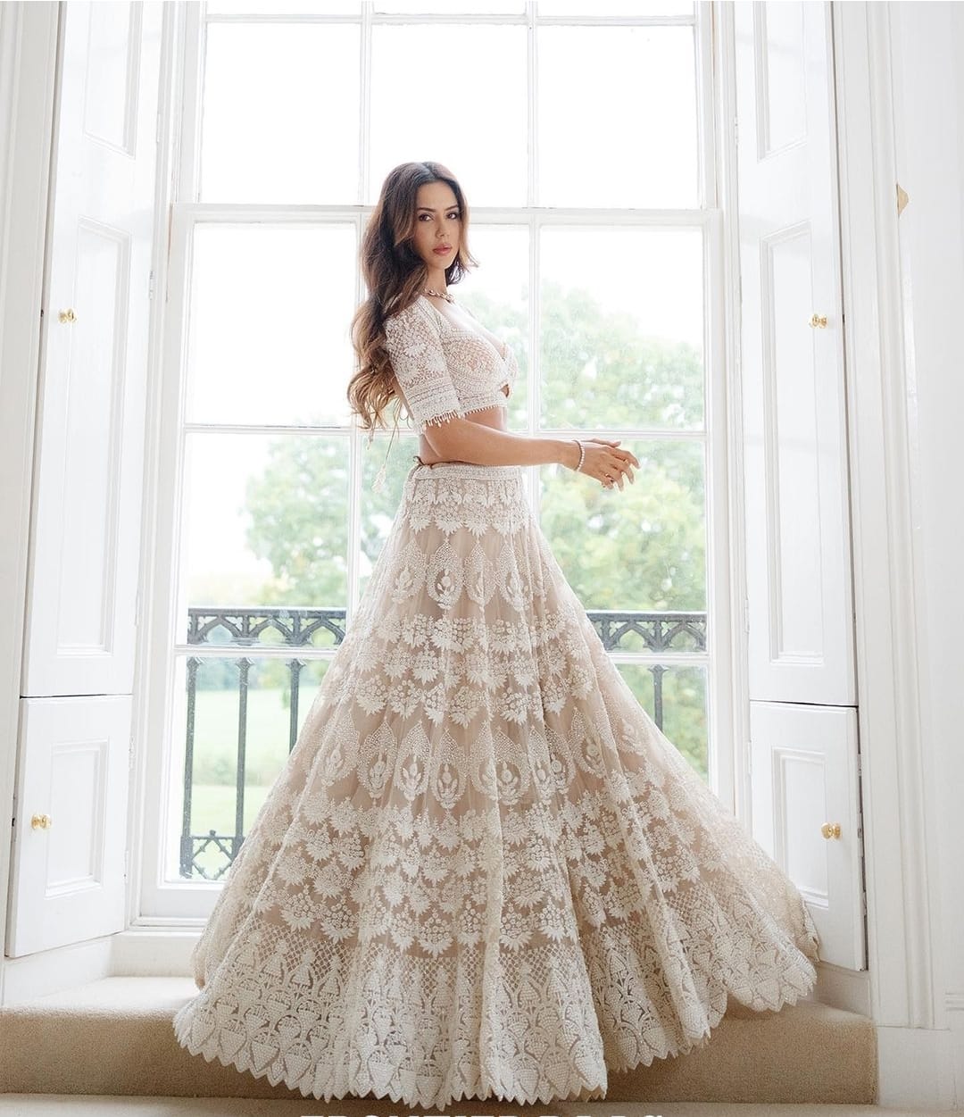 Party Wear Designer Lehenga Choli With Thread Embroidery Work