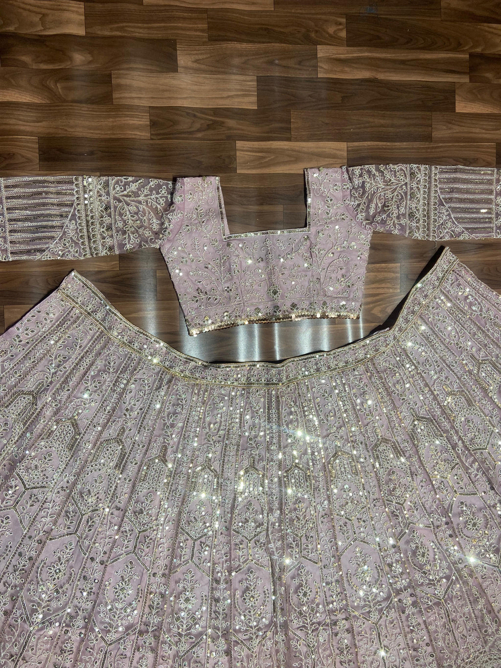 Party Wear Lehenga Choli With Beautiful Thread Embroidery