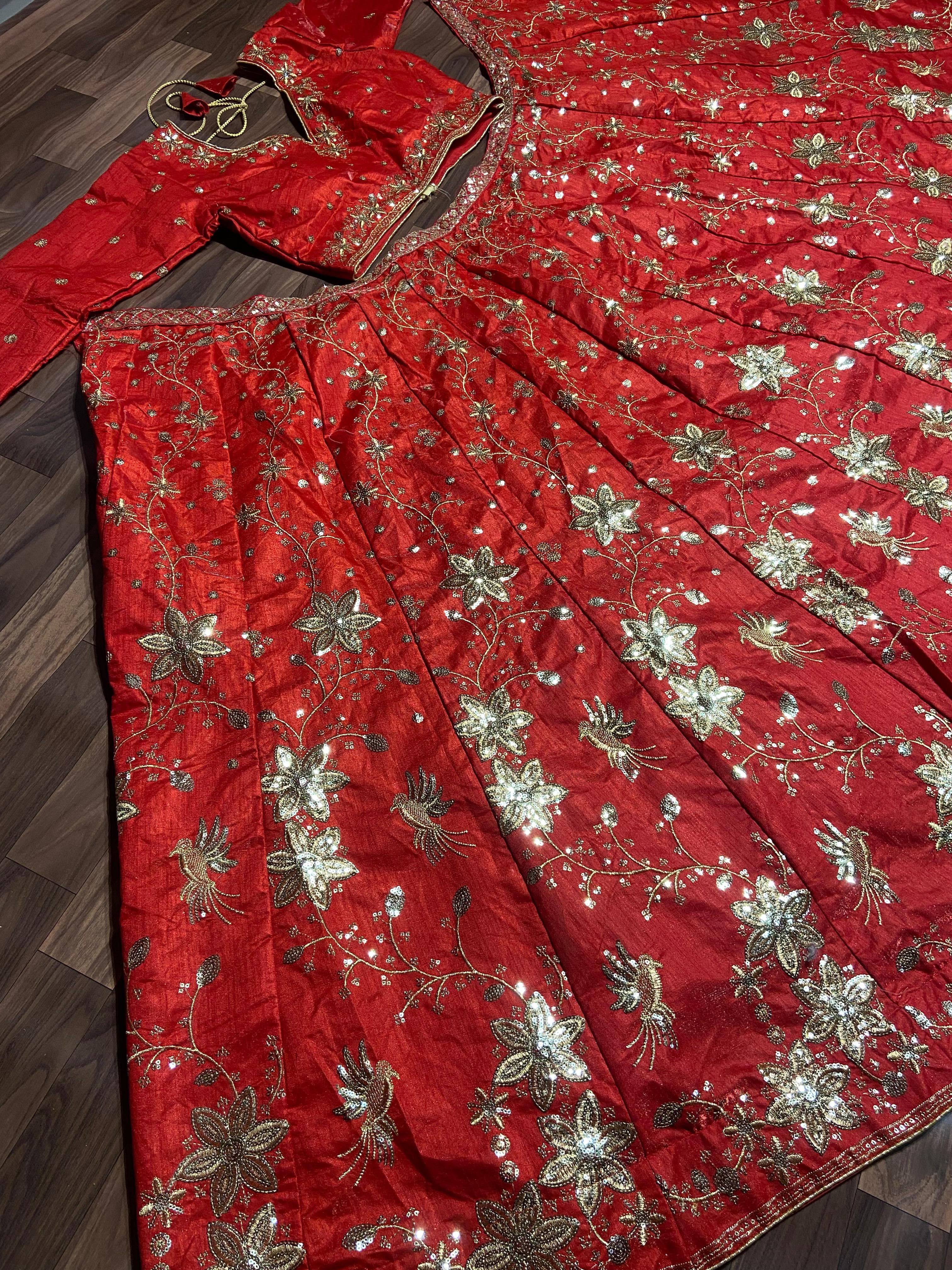 Designer Lehenga Choli With Beautiful Zari Work