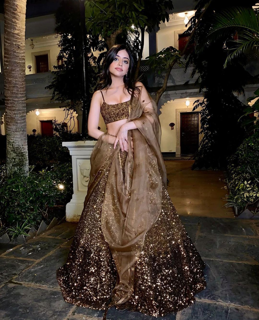 Party Wear Beautiful Lehenga Choli With Beautiful Sequence Work