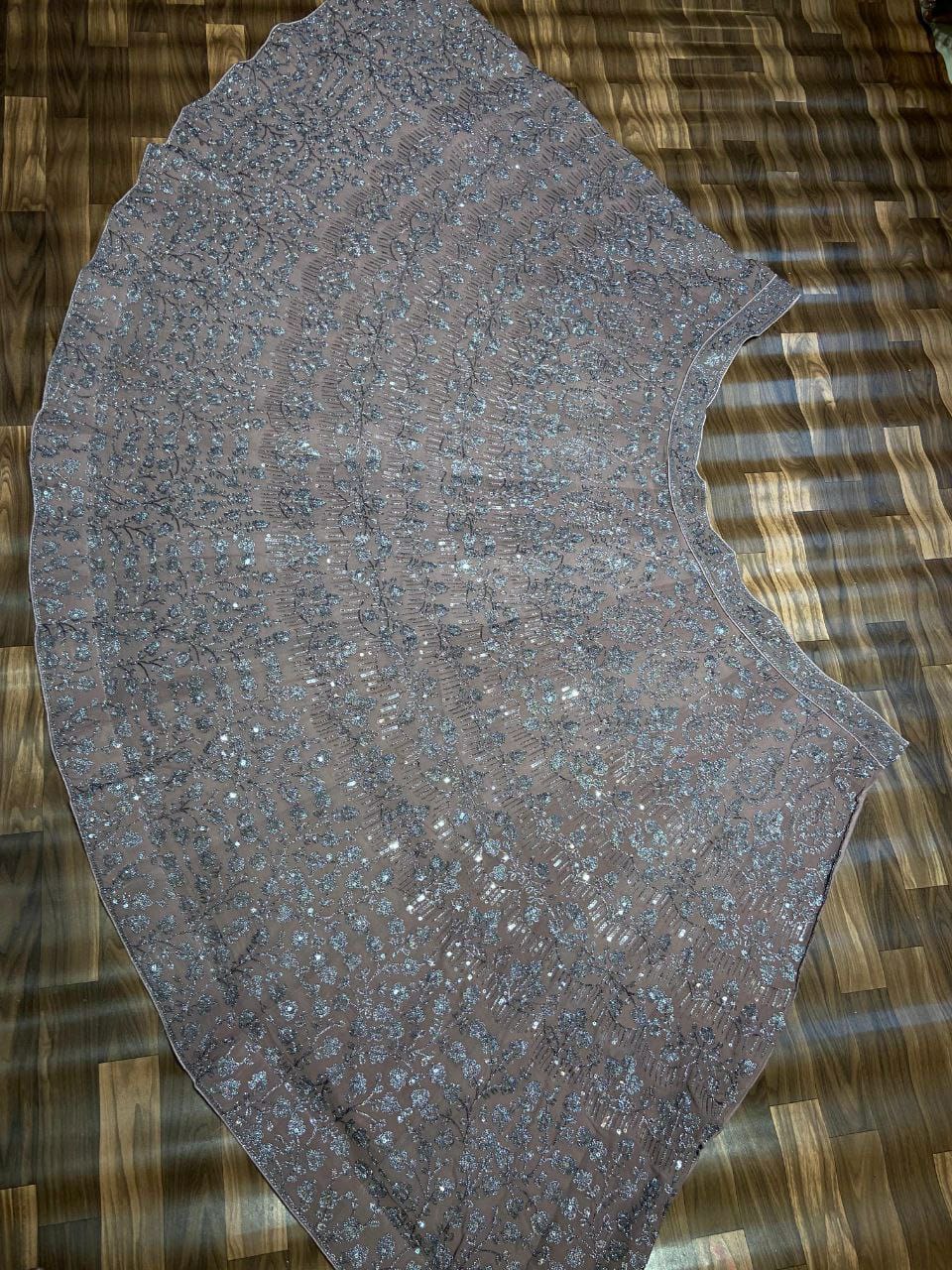 Designer Party Wear Lehenga Choli With Beautiful Thread Embroidery