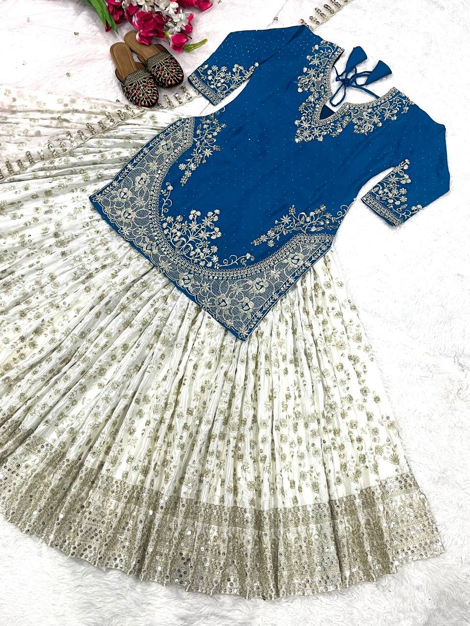 Designer Lehenga -Top In New Fancy Style